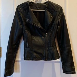 Topshop Faux Leather Jacket